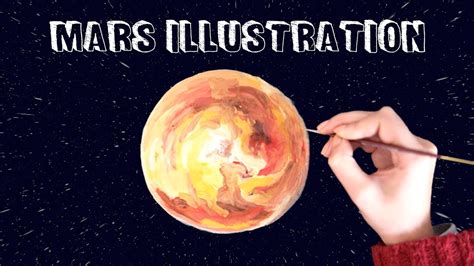 How To Draw Planet Mars