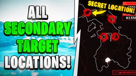 Gta Online Cayo Perico Every Single Secondary Target Location In