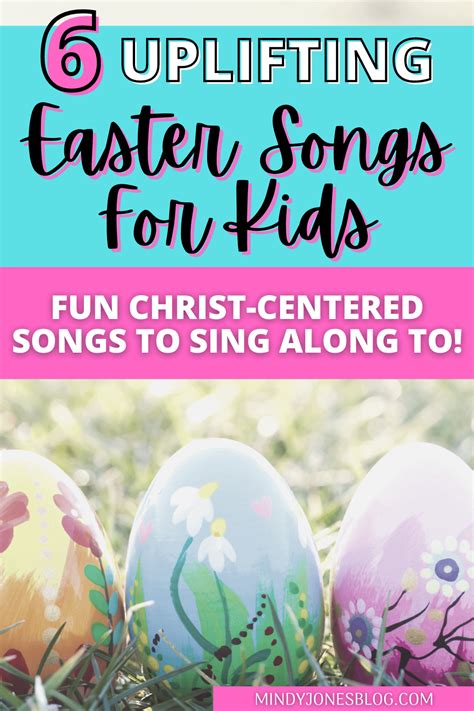 6 UPLIFTING Christian Easter Songs Kids Can Sing Along To | Mindy Jones Blog