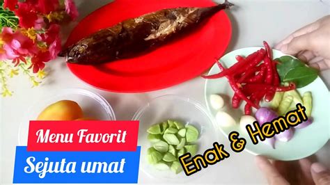 Menu Favorit Sejuta Umat Resep Ikan Tongkol Menu Masak Harian YouTube