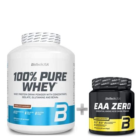 BiotechUSA 100 Pure Whey 2270 Gr Biotech USA EAA Zero 350 Gr