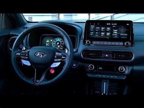 173 New 2022 Hyundai Kona N Interior Digital Cockpit Dashboard