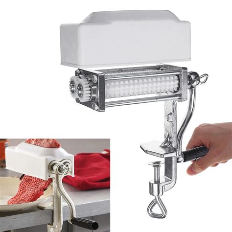 Free Shipping! tonchean Manual Meat Tenderizer, Commercial Rolling Meat