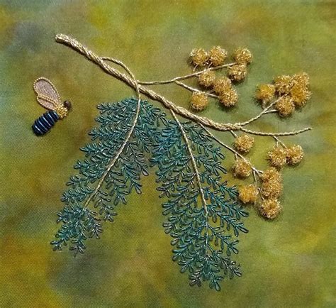 Silverwattle Drive Alison Cole Embroidery