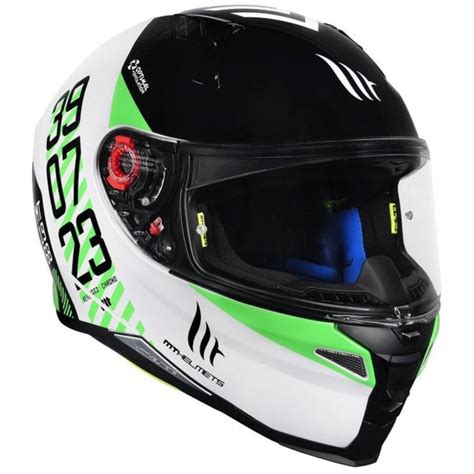 Capacete Mt Revenge Chrono Verde Grid Motors