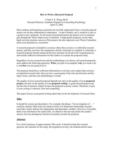 Dissertation Proposal Example Telegraph