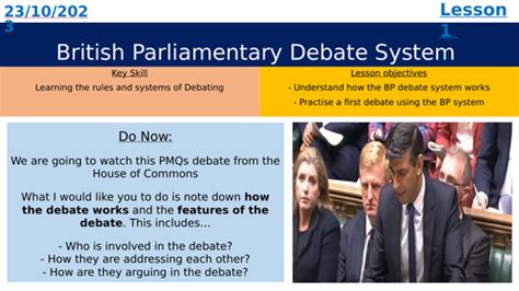 Bp Debate System Teaching Resources