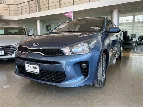 Kia Rio Hatchback LX Aut Usado 2019 Color Azul Precio 295 000