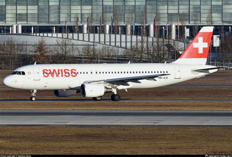 HB JLQ Swiss Airbus A320 214 Photo By Mathias Henig ID 1554650