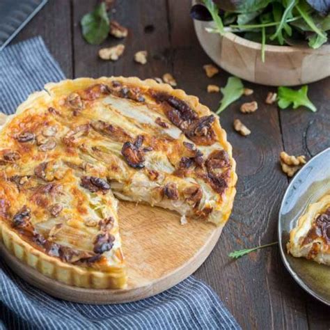 Tarte Aux Endives Et Noix Recette De Quiche Facile