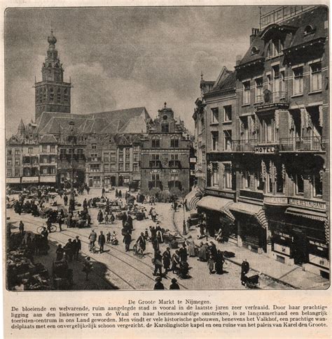 Nijmegen Markt 1927 Janwillemsen Flickr