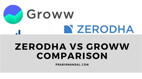 Zerodha Vs Groww Detailed Comparison In 2023