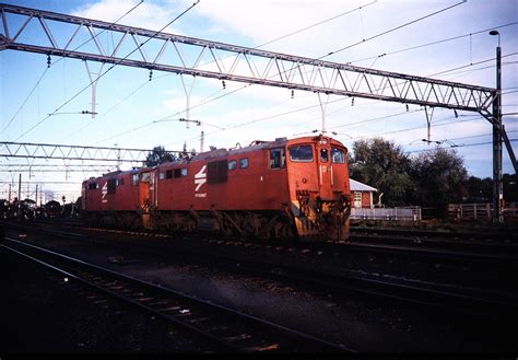 Sar Kroonstad South Africa 1995 South African Railway Formerly Spoornet Electric Locomotive