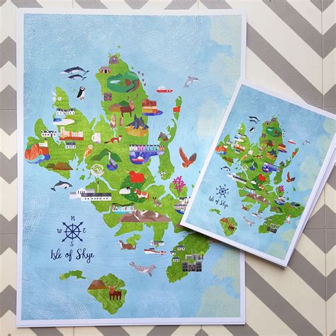 Isle of Skye Map | Kate McLelland