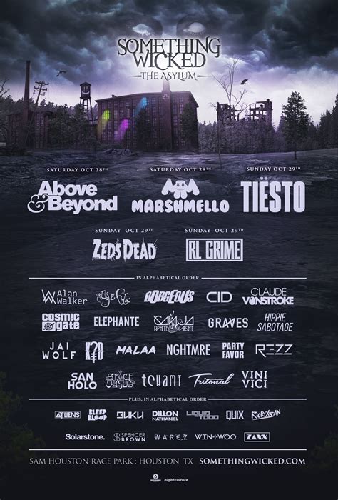 Something Wicked Releases 2017 Lineup Edmtunes