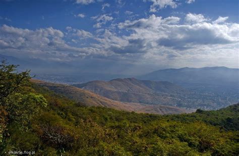 Meksyk...Widok z Monte Alban na góry Sierra Madre del Sur. - Fotoblog ...