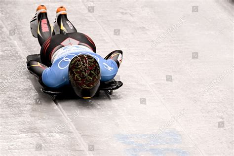 Belgian Skeleton Athlete Kim Meylemans Pictured Editorial Stock Photo