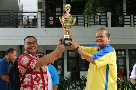 UNPAB Syukuran Tim Bola UNPAB Juara Sekaligus Penyerahan Piala Kepada