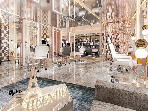 Modern Barber Shop - Interior Design on Behance