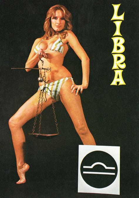 Zodiac Libra Pin Up Bikini Girl Postcard Geocard Spain 4 X6 Late 70s Early 80s Topics Pin
