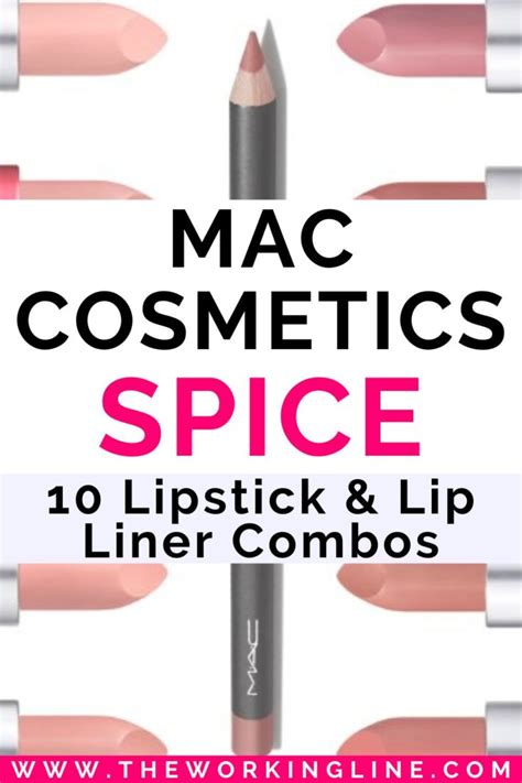 10 Best MAC Lipstick And Spice Lip Liner Combinations