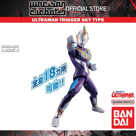 Bandai Ultra Action Figure Ultraman Trigger Sky Type Shopee Malaysia