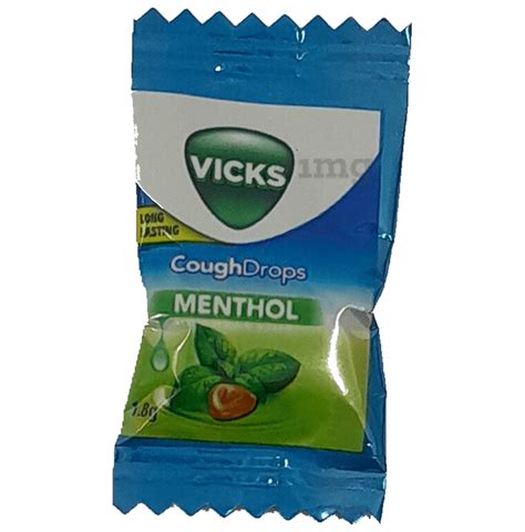 Vicks Cough Drops For Throat Irritation Relief Flavour Menthol Buy