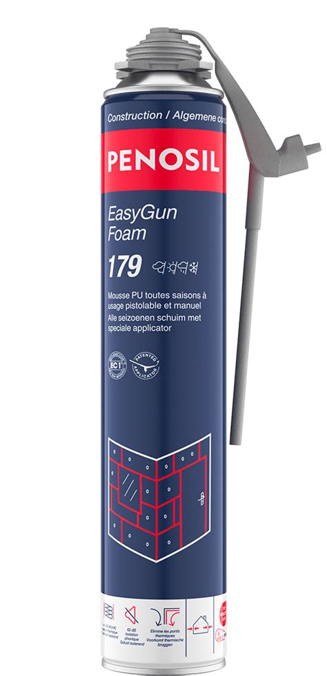 PENOSIL EasyGun Foam 179 2 en 1 mousse polyuréthane