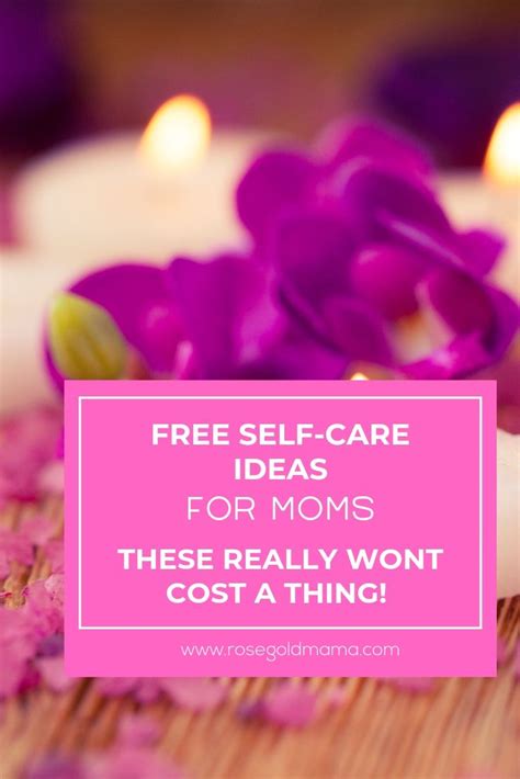 Free Self Care Ideas Rose Gold Mama Rose Gold Mama