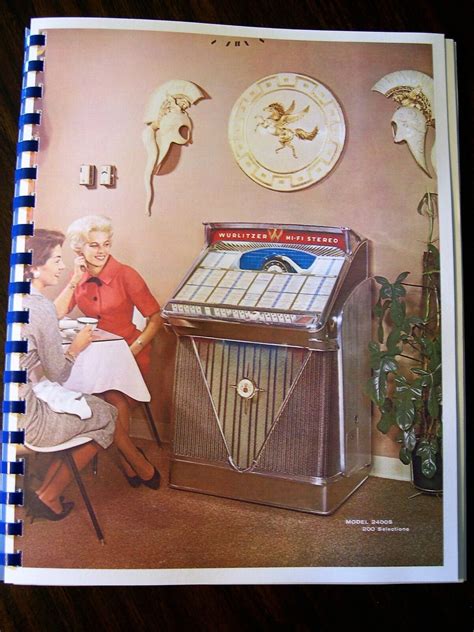 Wurlitzer 2400 2410 2404 Jukebox Manual Ebay