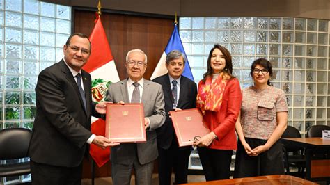 El Perú y El Salvador aprueban el Programa de Cooperación Técnica y