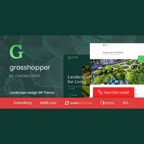 Grasshopper Landscape Design And Gardening Services Wp Theme V1 1 3 Nulled Download Empiregpl