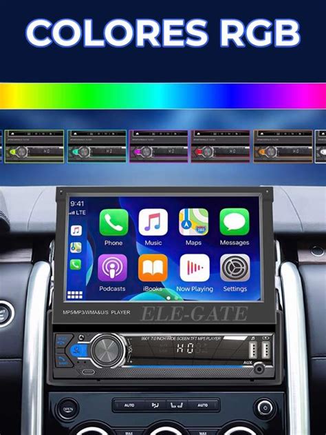 Elegate Ele Gate Autoest Reo Din Con Mirrorlink Pantalla T Ctil
