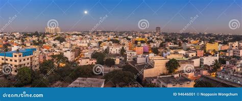 Bangalore skyline stock image. Image of town, attraction - 94646001