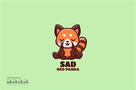 Sad Red Panda