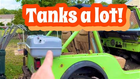 1981 Jeep Cj5 Gas Tank Replacement Youtube