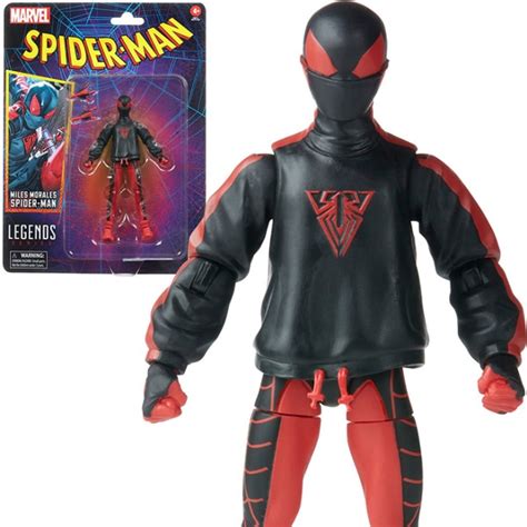 Spider Man Miles Morales Inch Scale Marvel Legends Retro Collection