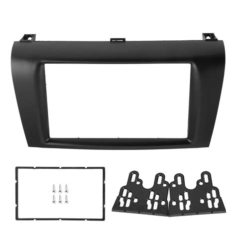 Dash Stereo Radio Fascia Din Console Dvd Panel Frame Fit For Mazda