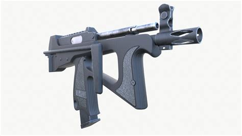 Submachine Gun PP2000 3D Model - TurboSquid 2240881