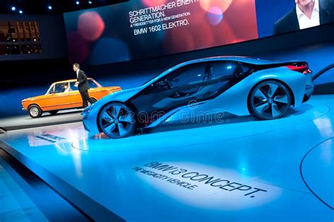 BMW i8 Concept Car editorial stock photo. Image of ausstellung - 22059338