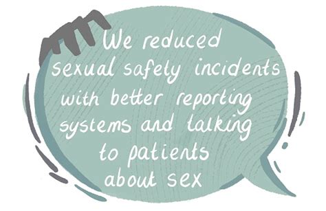 “we Reduced Sexual Safety Incidents With Better Reporting Systems And