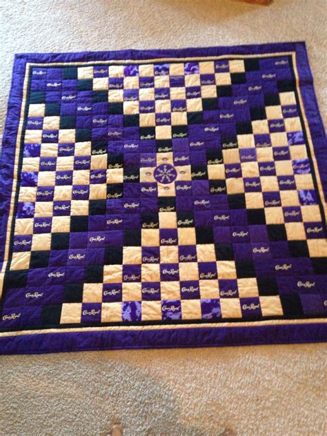 Crown Royal Bag quilt … | Crown royal bags, Crown royal quilt, Crown royal crafts