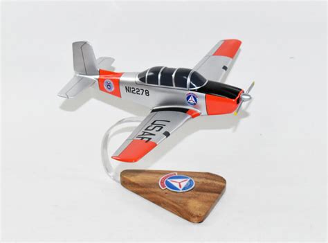 Beechcraft T 34a Mentor Civil Air Patrol Model