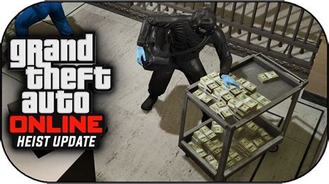 Gta V Heist Online Gameplay The Final Bank Heist Gta Heist