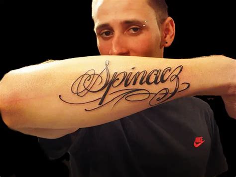 10 Effective Tattoo Fonts For Men to Use