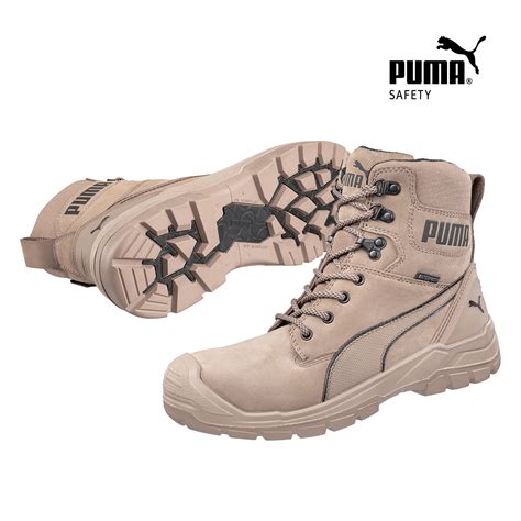 Zapatilla De Seguridad Conquest Stone High Puma Grupo H Y M