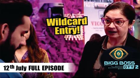 Bigg Boss Ott Th July Wildcard Entry Bigg Boss Ott