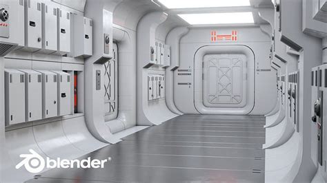 Star Wars Tantive Iv Interior Blender Free D Model Cgtrader