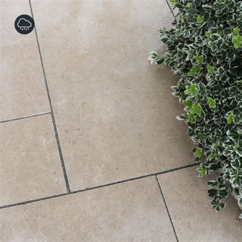 Sahara Pearl Limestone 4 Mixed Sizes Paving Stones Direct