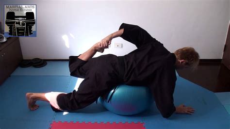 Swiss Ball Stretching Routine Youtube